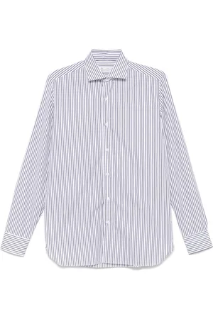LUIGI BORRELLI NAPOLI Pinstiped shirt