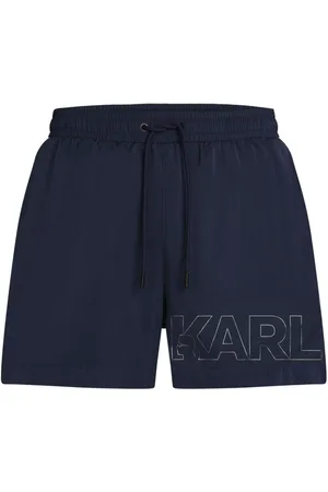 Karl Lagerfeld Logo swim shorts