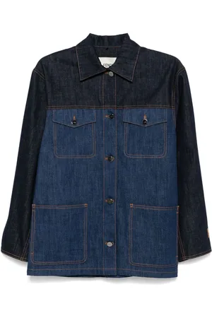 Fendi Two-tone denim jacket