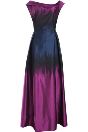TALBOT RUNHOF Ombré-effect maxi dress
