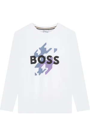 HUGO BOSS Logo-print cotton T-shirt
