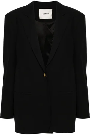AERON Mercedes logo-plaque blazer