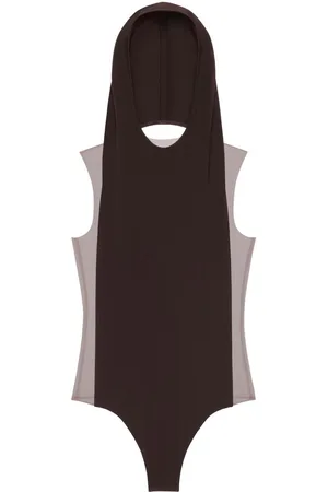 Courrèges Illusion hooded bodysuit