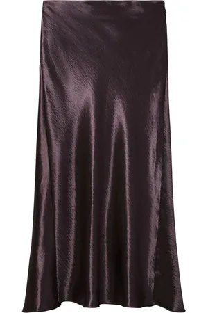 Tory Burch Satin midi skirt