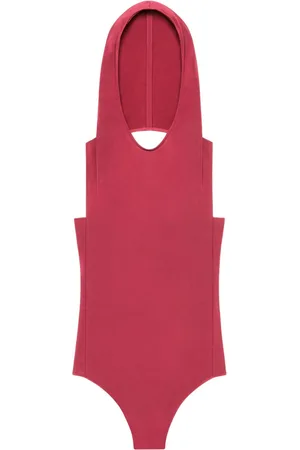 Courrèges Illusion hooded bodysuit