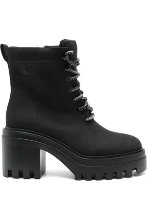 Calvin Klein 50mm leather boots
