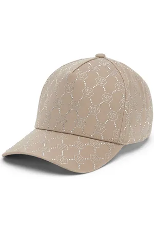 Philipp Plein Crystal-embellished baseball cap