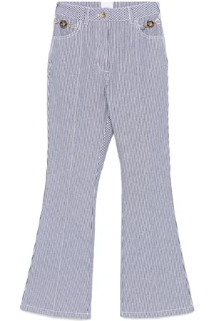 Patou Striped flared trousers