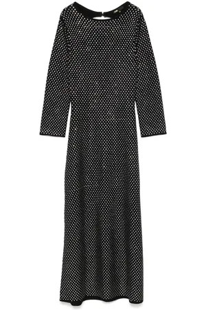 Maje Rhinestoned maxi dress