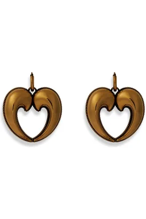 Etro Paisley Heart earrings