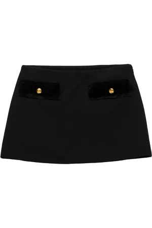 Prada A-line mini skirt
