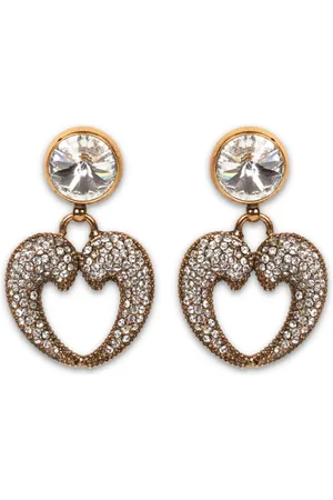 Etro Paisley Heart earrings