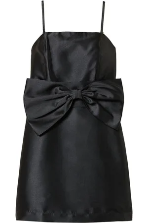 Twin-Set Bow-detailing mini dress