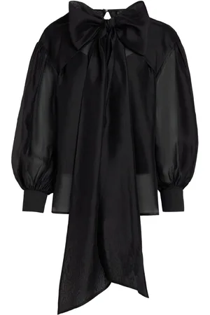 Karl Lagerfeld Oversize bow-detail blouse