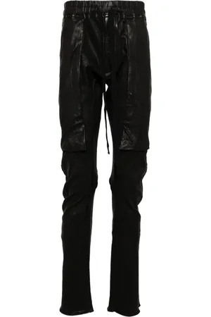 ISAAC SELLAM EXPERIENCE Leather trousers