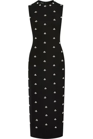 Oscar de la Renta Pearl Cabochon cocktail dress