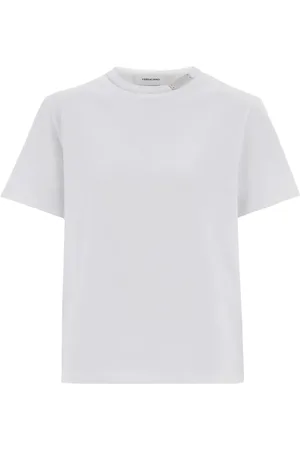 Salvatore Ferragamo Logo-plaque T-shirt