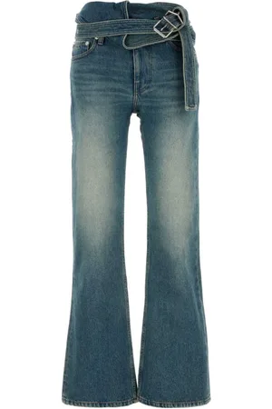 Y / PROJECT Wrap belt jeans