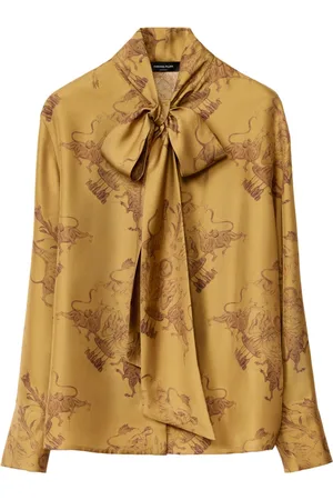 Fabiana Filippi X Benni Bosetto silk shirt