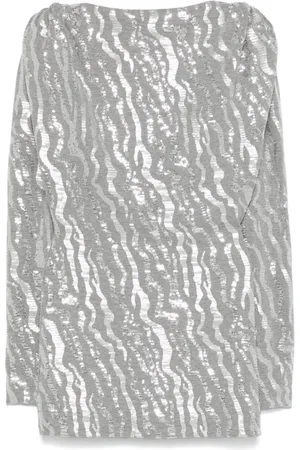 ROTATE Sequined mini dress