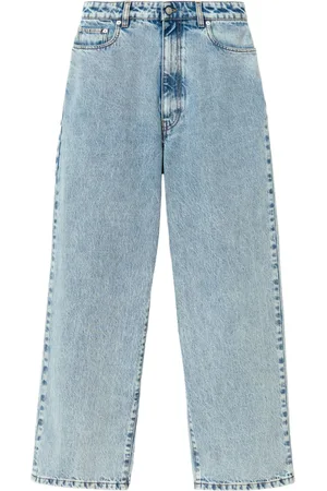 Fabiana Filippi Cotton high-waisted jeans