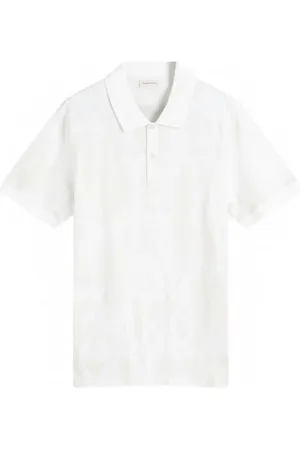 Alexander McQueen Graffiti polo shirt