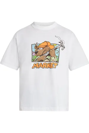 MARKET Logo-print cotton t-shirt