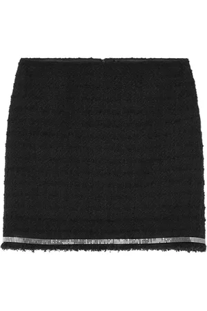 VERSACE Heritage tweed mini skirt