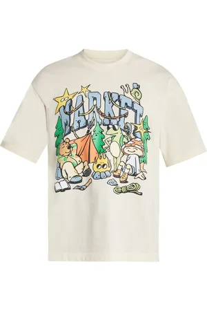 MARKET Logo-print cotton t-shirt