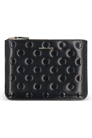 Comme des Garçons Embossed polka dots wallet