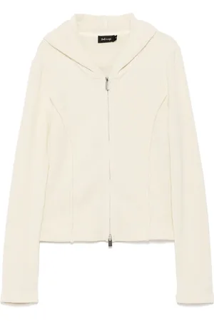 tout a coup Hooded knitted top