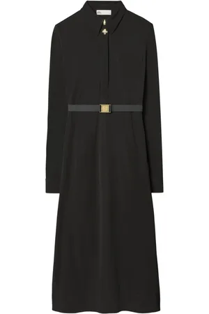 Tory Burch Belted jersey shirt dress