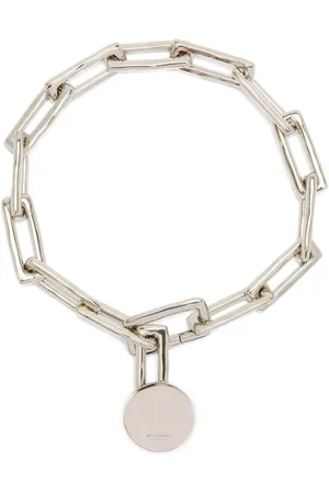 Jil Sander Logo-charm chain bracelet