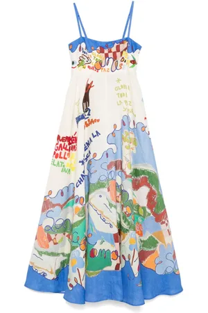 ALÉMAIS Nadia maxi dress