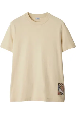 Burberry Check Label cotton t-shirt