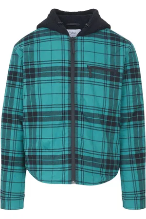 Aztech Check-pattern hoodie