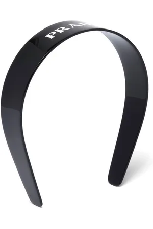Prada Logo-stamp Plexiglas headband