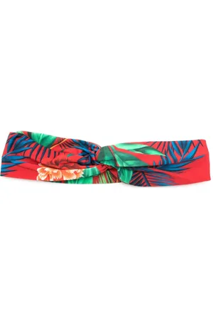 Lygia & Nanny Bethania graphic-print twisted head band