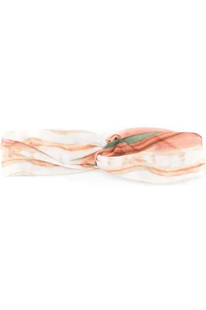 Lygia & Nanny Bethania wave-print headband