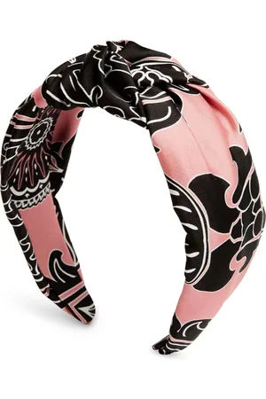 La DoubleJ Love Knot silk headband