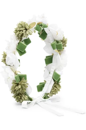 COLORICHIARI Floral-appliqué hair band