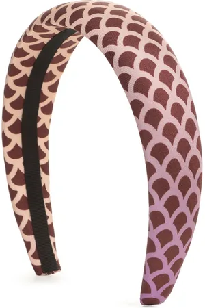 Sergio Rossi Mermaid silk hair band