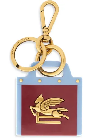 Etro Love Trotter Pegaso-motif keyring