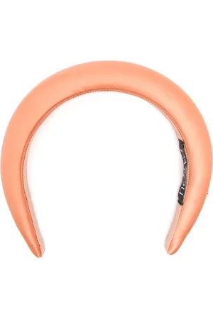 Patou Logo-charm satin haird band