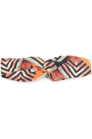 Lygia & Nanny Bethânia geometric-print headband