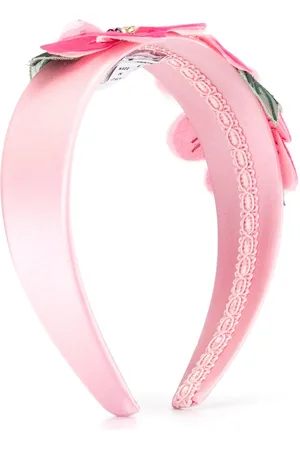 Dolce & Gabbana Floral-motif satin headband