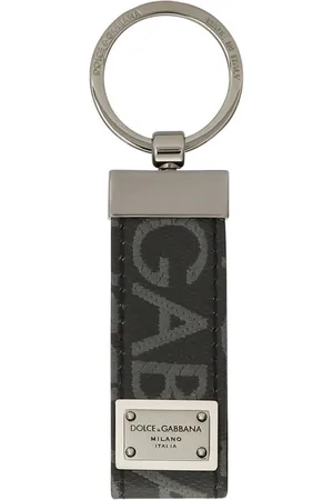 Dolce & Gabbana Logo jacquard keyring