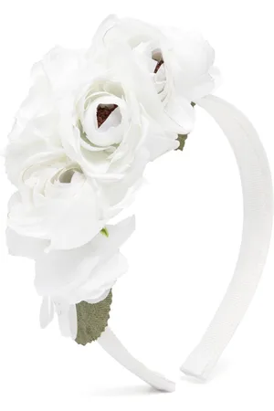 MONNALISA Floral-appliqué hairband