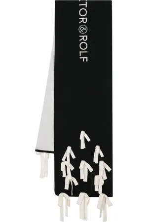 Viktor & Rolf Logo-jacquard scarf