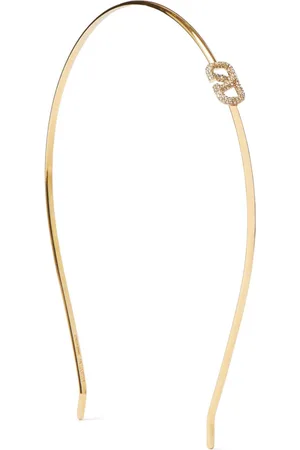VALENTINO GARAVANI VLogo Signature crystal-embellished headband